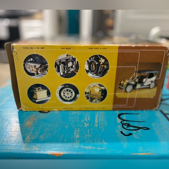 "New in Box Silver Ghost Radio Rolls Royce Tour 1910 - RARE Excellent condition - Picture 3 of 16